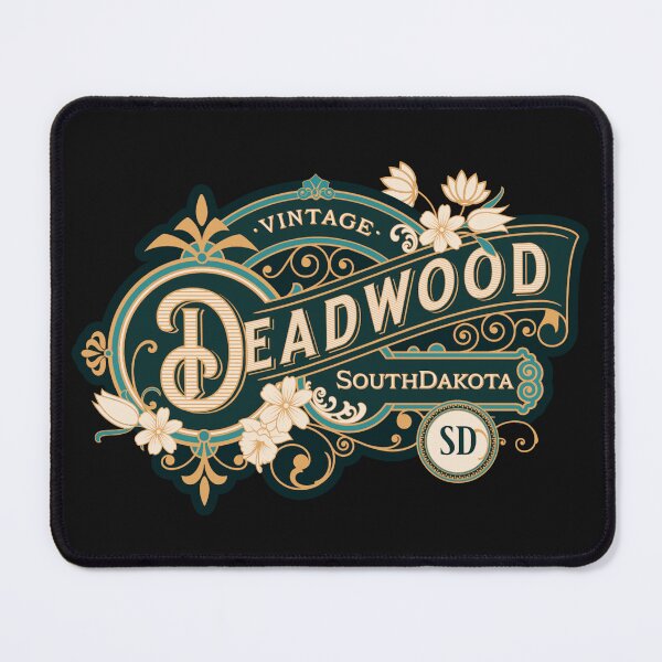 Item preview, Cool Vintage Gambling Deadwood South Dakota designed and sold by CattlettArt.