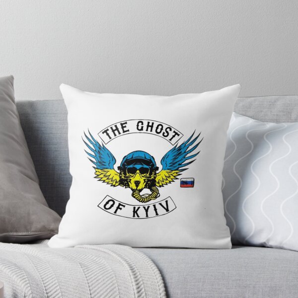 Item preview, Azov Ghost Of Kyiv Fighter Jet Pilot Tshirt Military   designed and sold by LesBonRibbon.