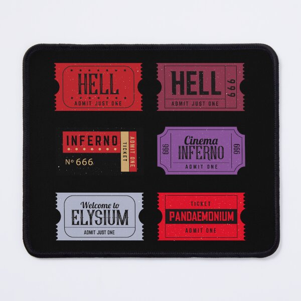 Item preview, Ticket to hell pack designed and sold by retrippy.