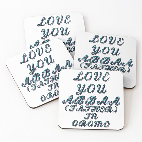 Item preview,  LOVE YOU ABBAA, FATHER IN OROMO 2 designed and sold by ILA-DODO.