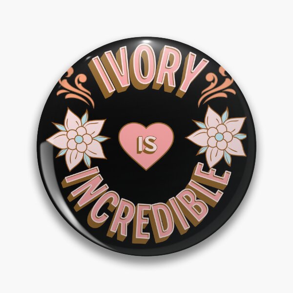 Item preview, Ivory is Incredible - First Names - Birthday Gifts - Alliteration Fans designed and sold by epicthoughts.