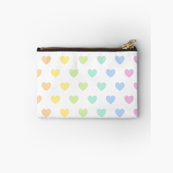Item preview, Pastel Rainbow Hearts  designed and sold by newburyboutique.
