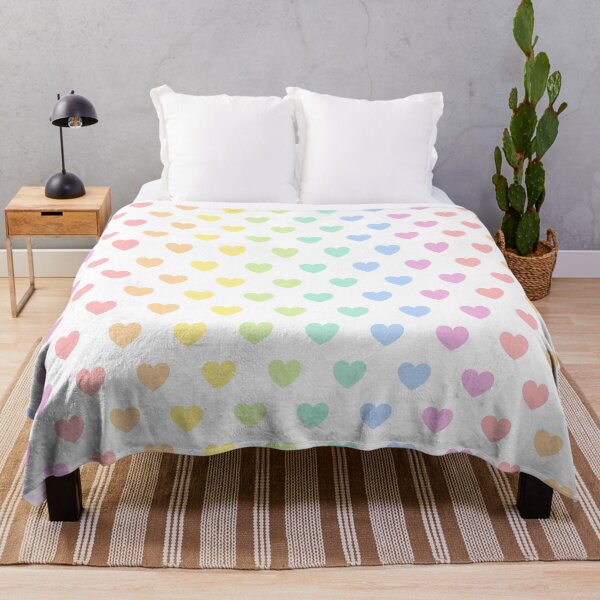Item preview, Pastel Rainbow Hearts designed and sold by newburyboutique.