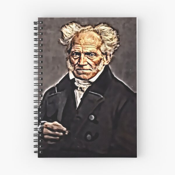 Item preview, Arthur Schopenhauer portrait in color designed and sold by Zanimations.