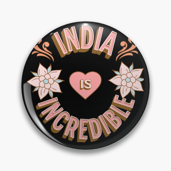 Item preview, India is Incredible - First Names - Birthday Gifts - Alliteration Fans designed and sold by epicthoughts.
