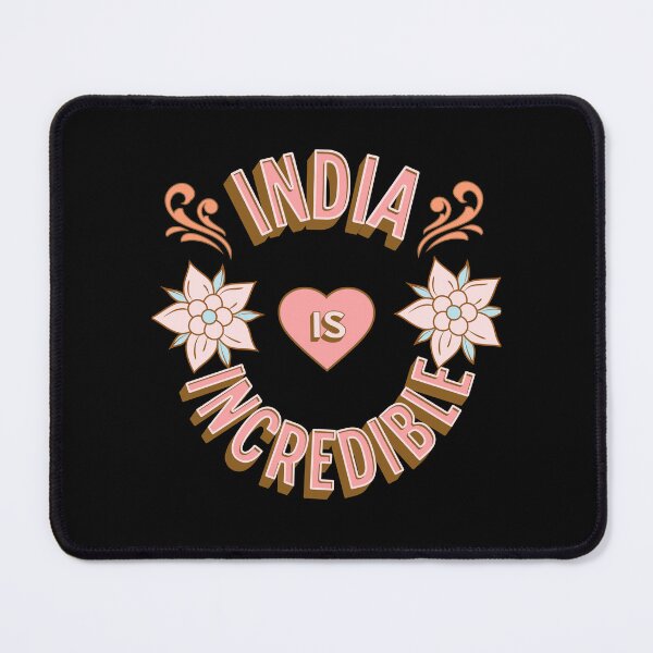 Item preview, India is Incredible - First Names - Birthday Gifts - Alliteration Fans designed and sold by epicthoughts.