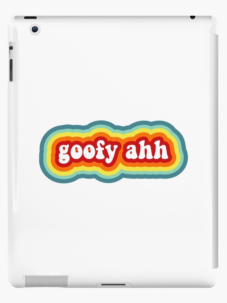 Goofy Ahh meme | iPad Case & Skin