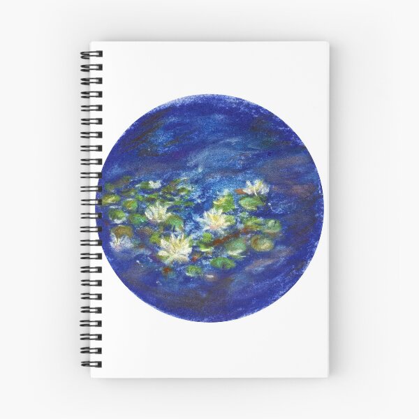 Item preview, Water lilies pastel art designed and sold by Timi Kolozsi.