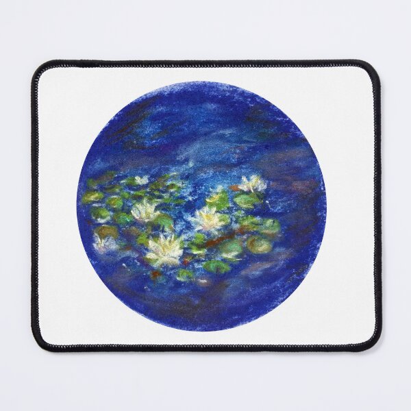 Item preview, Water lilies pastel art designed and sold by Timi Kolozsi.