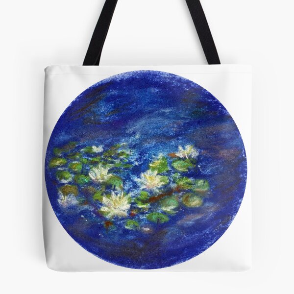 Item preview, Water lilies pastel art designed and sold by Timi Kolozsi.