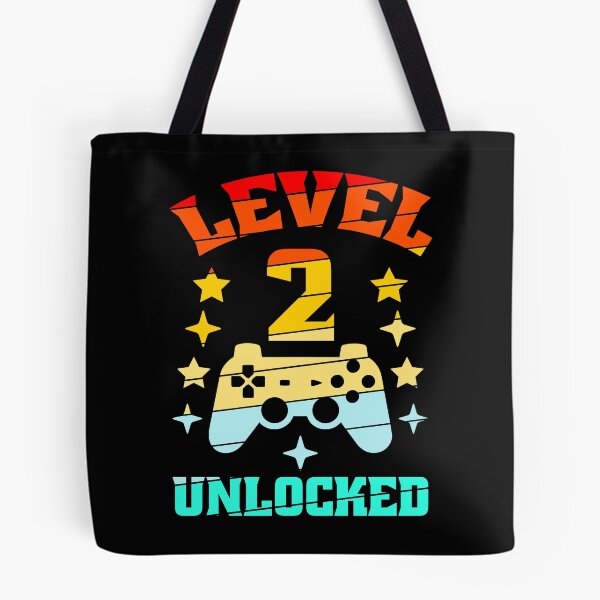 Item preview, Level 2 unlocked gaming boys girls 2nd birthday designed and sold by KreativeIdeen.