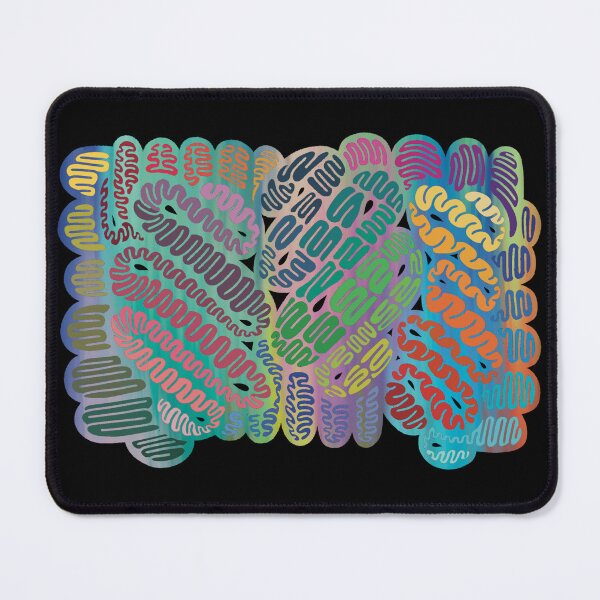Item preview, Bold Rainbow Twirlers on Black designed and sold by cherdoodles.