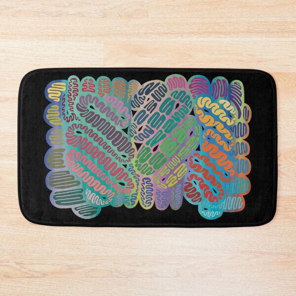Item preview, Bold Rainbow Twirlers on Black designed and sold by cherdoodles.