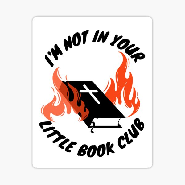Artikel-Vorschau von "Ich bin nicht in deinem kleinen Buchclub", designt und verkauft von KiraLAV.
