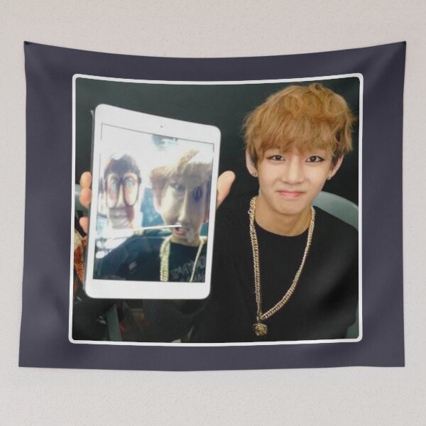 Item preview, Taehyung IPad Photo Meme designed and sold by mrsbangtan.