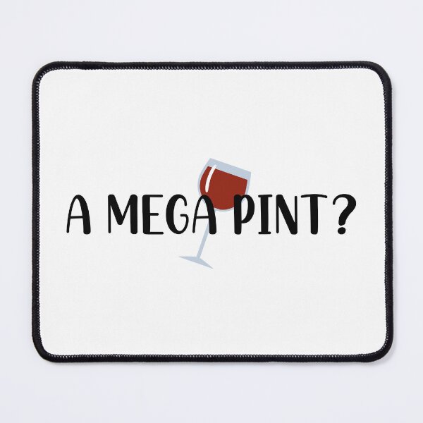 Item preview, A Mega Pint? (Black) designed and sold by FilipeFerreira.