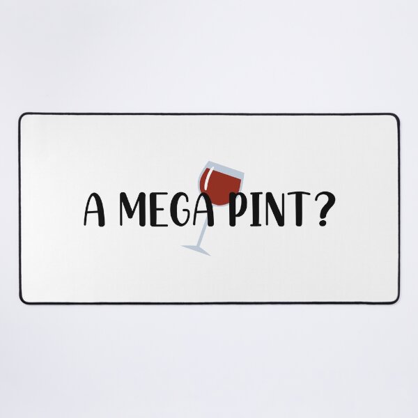 Item preview, A Mega Pint? (Black) designed and sold by FilipeFerreira.