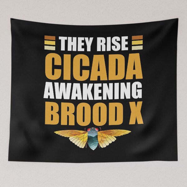 Item preview, They Rise Cicada Awakening Brood x designed and sold by DayanaLockman.