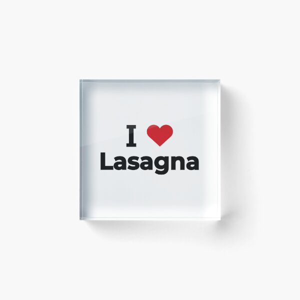 Item preview, I love Lasagna designed and sold by Moyanana.