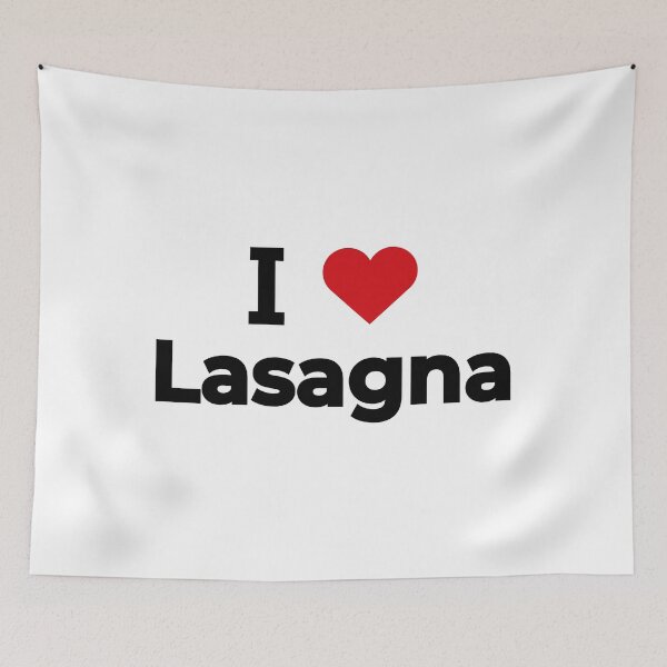 Item preview, I love Lasagna designed and sold by Moyanana.