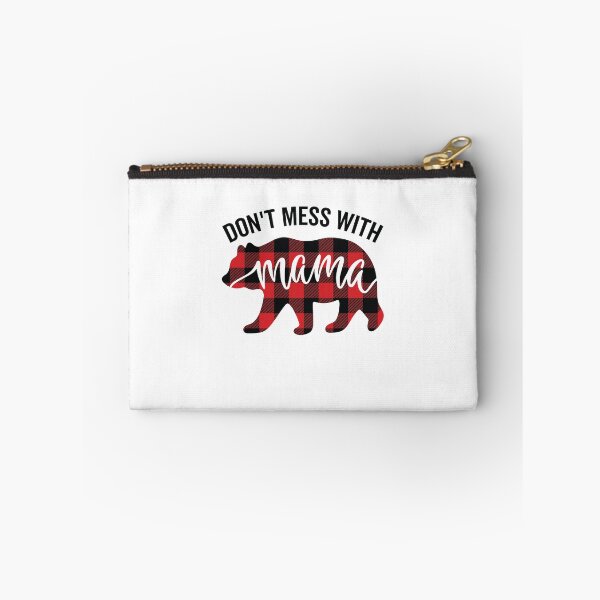 Item preview, Don’t Mess With Mama Bear Buffalo Plaid Funny Mothers Day designed and sold by clothesy7.