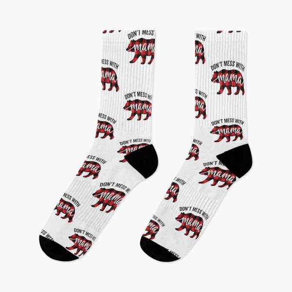 Item preview, Don’t Mess With Mama Bear Buffalo Plaid Funny Mothers Day designed and sold by clothesy7.