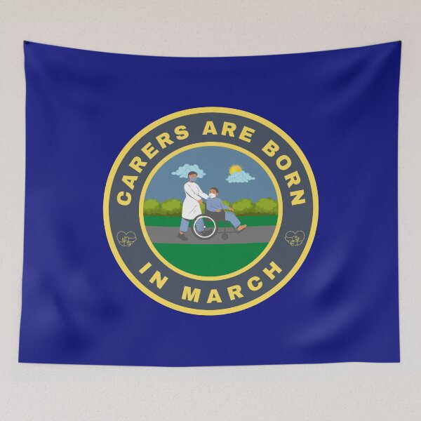Item preview, Carers are born in March alternate design designed and sold by fev-rocks.