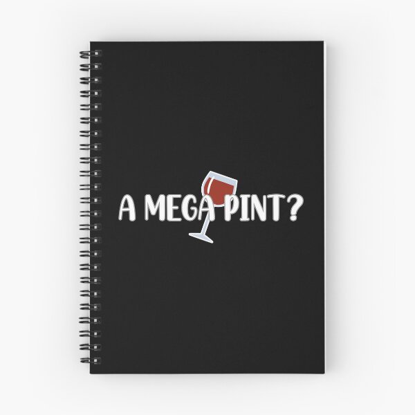 Item preview, A Mega Pint? (White/Black BG) designed and sold by FilipeFerreira.