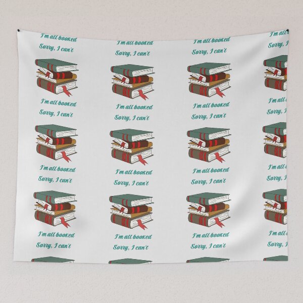 Item preview, I'm all booked designed and sold by Dacilfly.