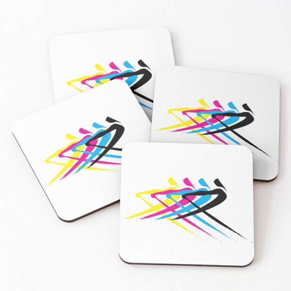 Item preview, Rower in CMYK ink 4 designed and sold by Tam-Ara.