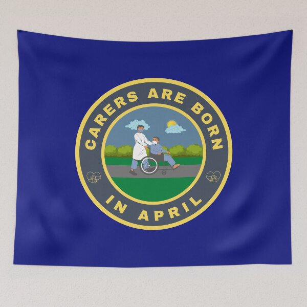 Item preview, Carers are born in April alternate design designed and sold by fev-rocks.