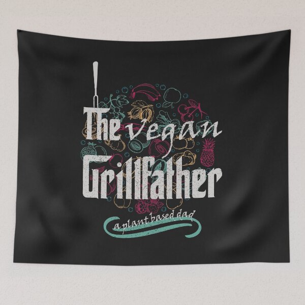 Item preview, The Vegan Grillfather - Party Gift- Gift for Vegan Dads designed and sold by zicutza.