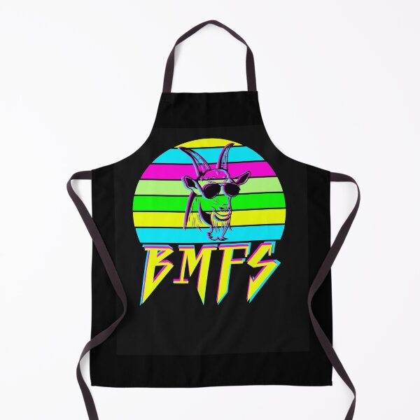 Artikelvorschau, BMFS 80er Neon Ziege entworfen und verkauft von Gypsy Bluegrass Designs.