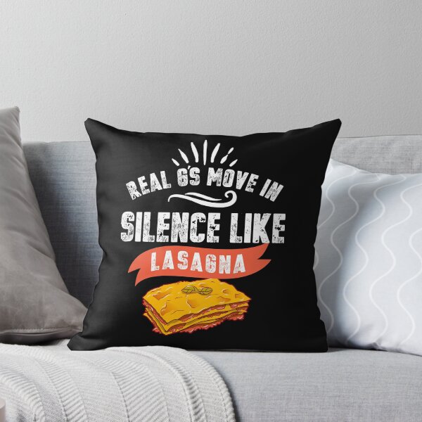 Item preview, Real G'S Move Silence Like Lasagna, Foodie, Lyric, Rap, Hip Hop, Rapper Design designed and sold by trendyzcom.