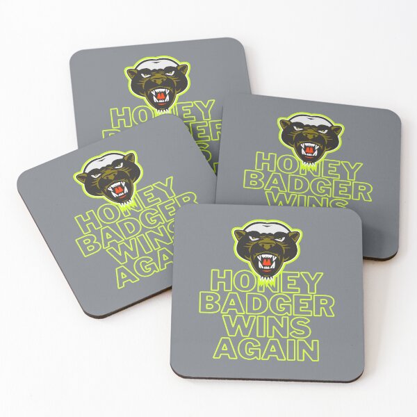 Item preview, Honey Badger Wins Again designed and sold by GleamingGiant.
