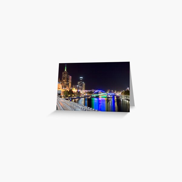 Item preview, Melbourne by Night designed and sold by Travelimages.com.au.