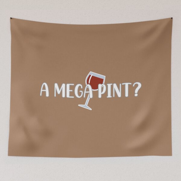Item preview, A Mega Pint? (Beige BG) designed and sold by FilipeFerreira.