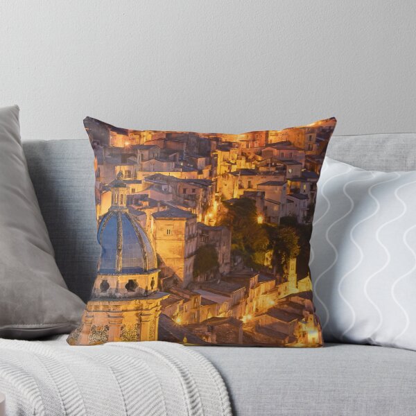 Item preview, Ragusa Sicilia por la noche 2 designed and sold by PhotoArt by Joan Carroll.