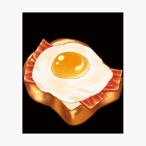Item preview, Thick Cut Bacon and Eggs for the Breakfast and Bacon Lover Novelty Gift idea for Men Women Children designed and sold by AverageJoesBBQ.