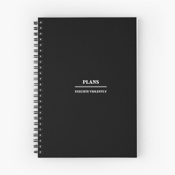 Item preview, Execute Violently Journal and Notebook designed and sold by phlnx.