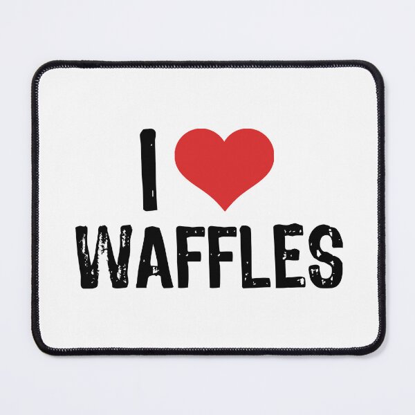 Item preview, I Love Waffles designed and sold by The "I Love Everything" Shop.