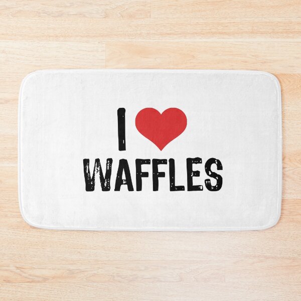 Item preview, I Love Waffles designed and sold by The "I Love Everything" Shop.