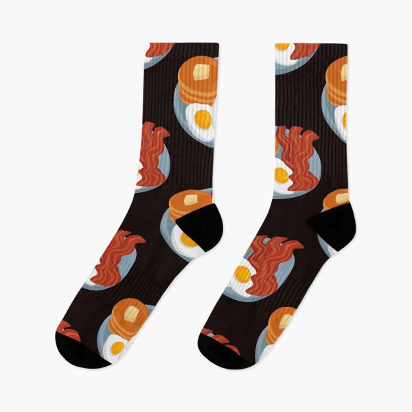 Item preview, Thick Cut Bacon and Eggs for the Breakfast and Bacon Lover Novelty Gift idea for Men Women Children designed and sold by AverageJoesBBQ.