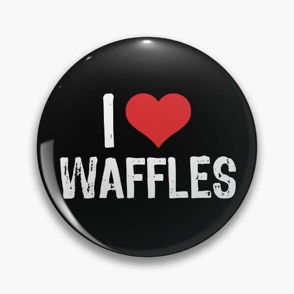 Item preview, I Love Waffles designed and sold by The "I Love Everything" Shop.