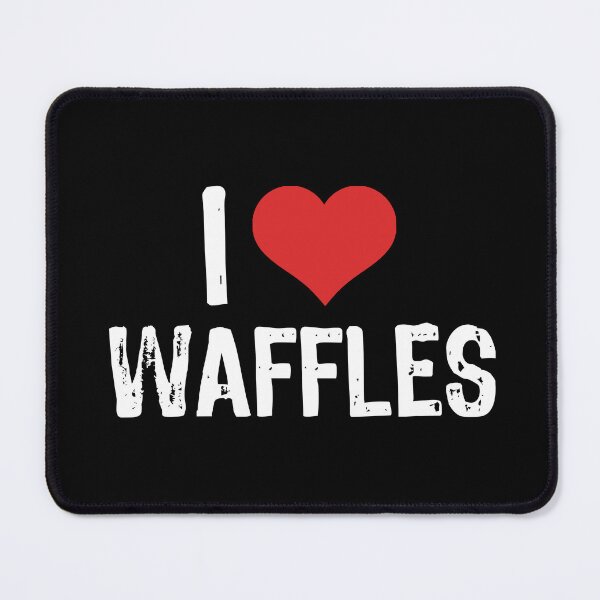 Item preview, I Love Waffles designed and sold by The "I Love Everything" Shop.