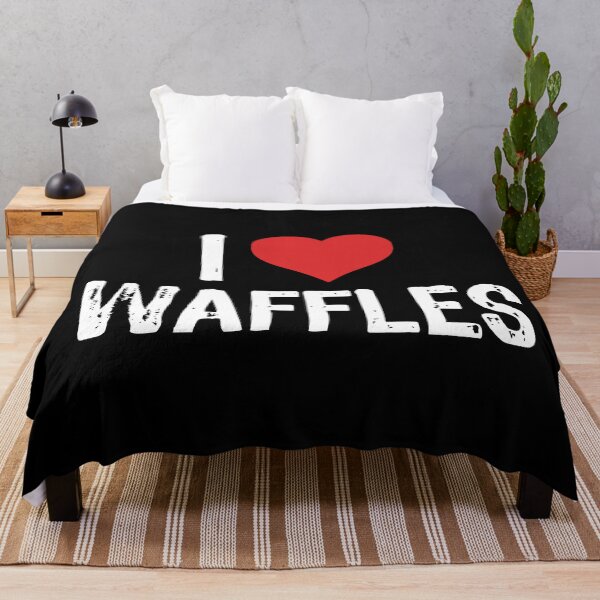 Item preview, I Love Waffles designed and sold by The "I Love Everything" Shop.