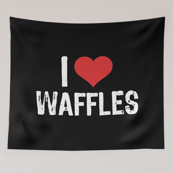 Item preview, I Love Waffles designed and sold by The "I Love Everything" Shop.