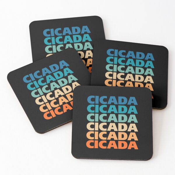 Item preview, Cicada Retro Colors designed and sold by DayanaLockman.