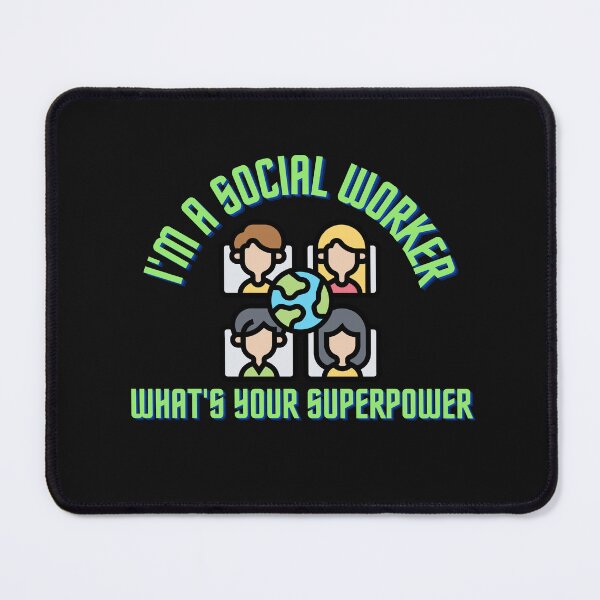 Item preview, I'm A Social Worker What's Your Superpower T-Shirt designed and sold by MrTsTshirts.