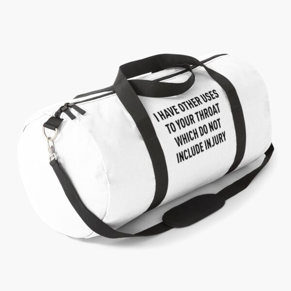 Item preview, I Have Other Uses To Your Throat Which Do Not Include Injury (Black) designed and sold by FilipeFerreira.